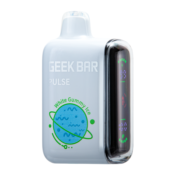 White Gummy Ice Geek Bar Pulse Wholesale Vapes