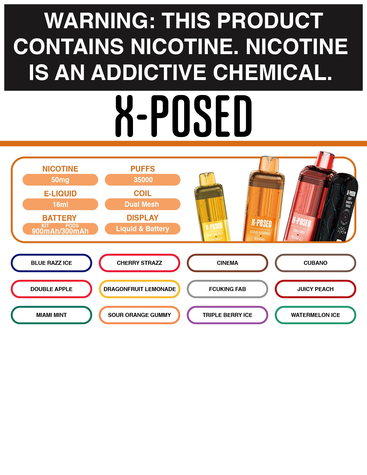X-Posed Vapes