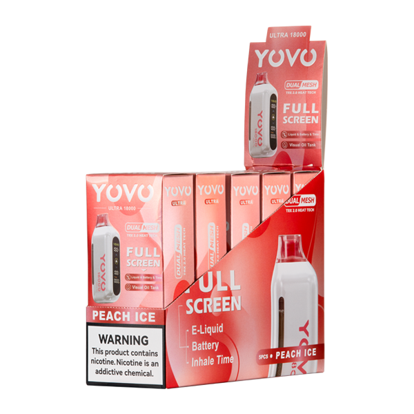 Peach Ice YOVO Ultra 18000