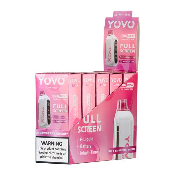 Strawberry Cherry YOVO Ultra 18000