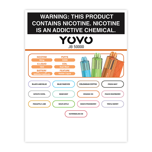 YOVO JB50000 Lamination