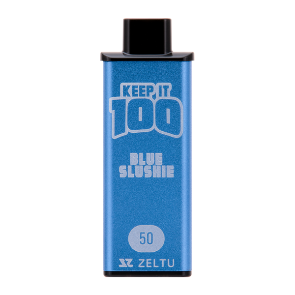 Blue Slushie Keep It 100 Zeltu X3 Pods 50mg for wholesale