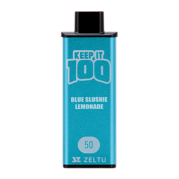 Blue Slushie Lemonade Keep It 100 Zeltu X3 Pods 50mg for wholesale