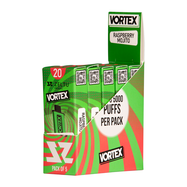 Raspberry Mojito Vortex Zeltu X3 Pod 20 for wholesale