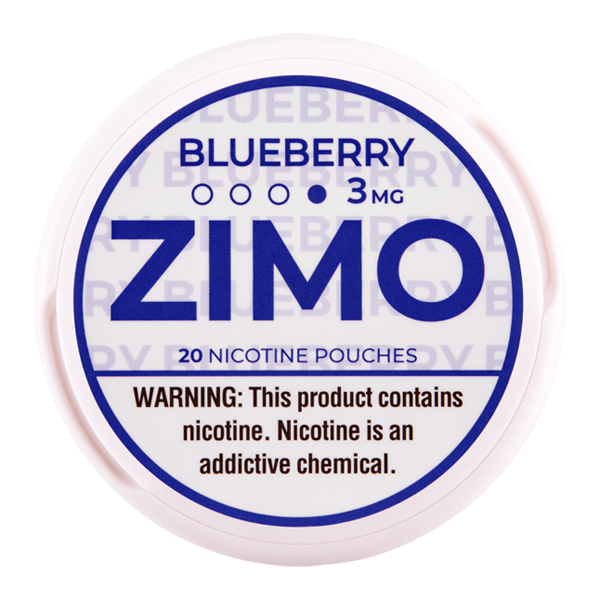 Zimo Blueberry 3MG White Label Single Can for Wholesale
