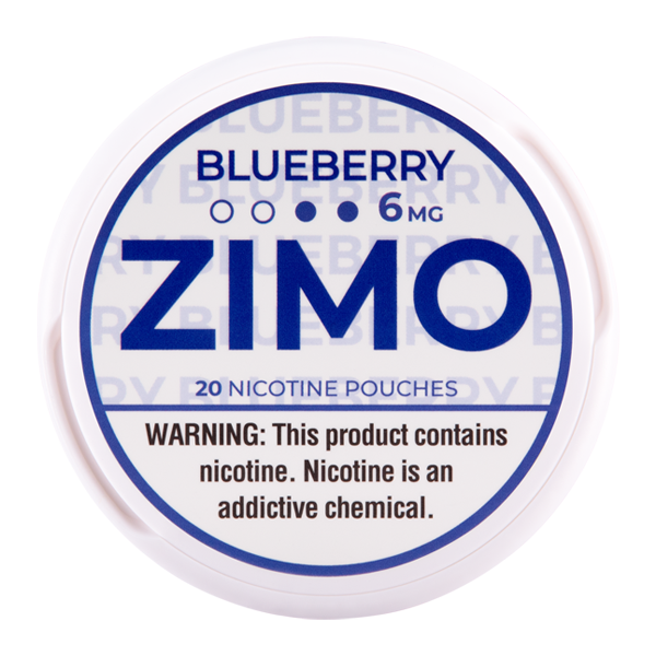 Zimo Blueberry 6MG White Label Single Can for Wholesale