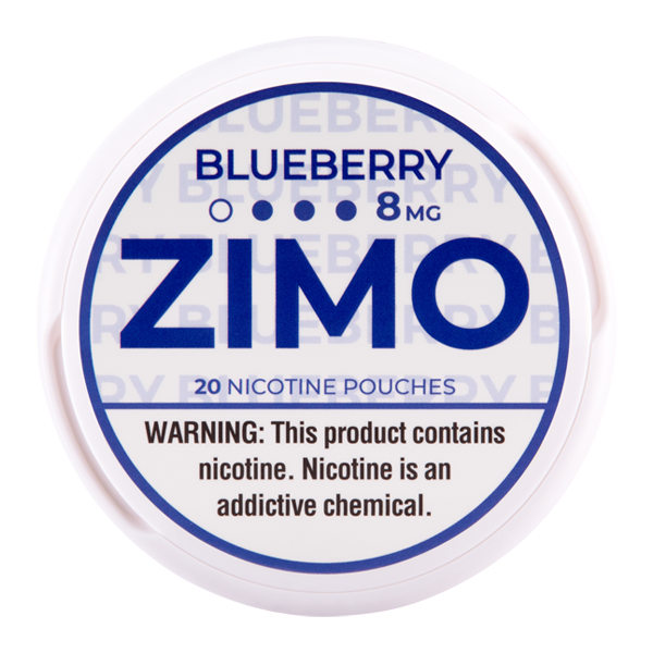 Zimo Blueberry 8MG White Label Single Can for Wholesale