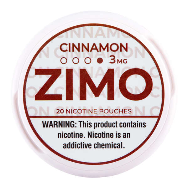 Cinnamon Zimo Nicotine Pouches 3mg for Wholesale