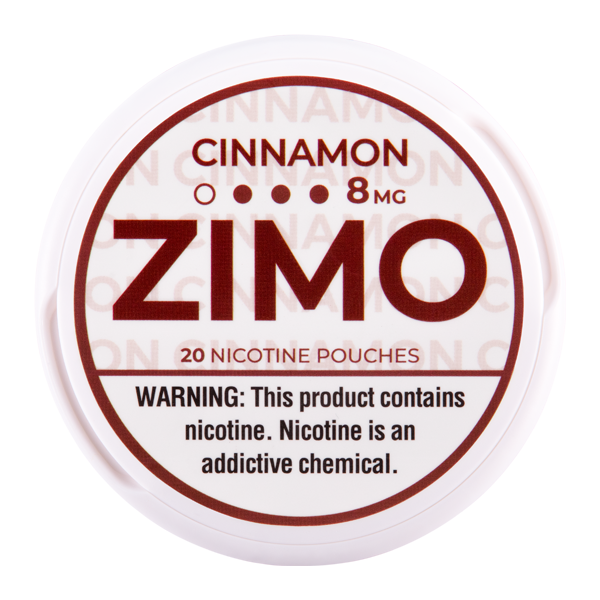 Cinnamon Zimo Nicotine Pouches 6mg 5-Packs for Wholesale