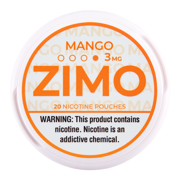 Mango Zimo Nicotine Pouches 3mg for Wholesale