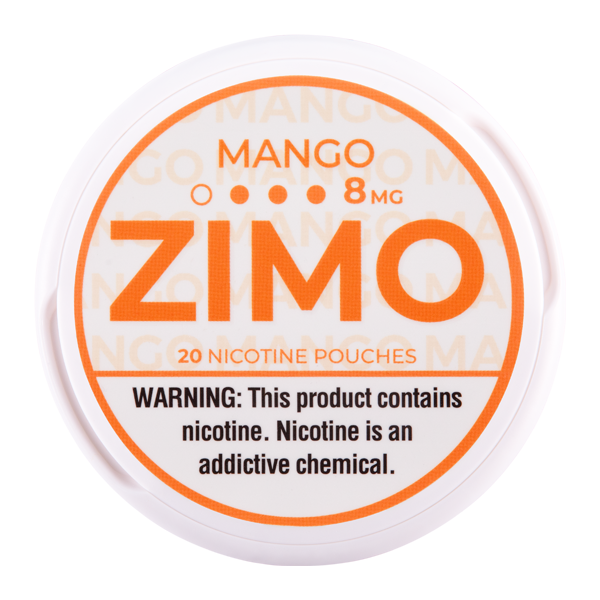 Mango Zimo Nicotine Pouches 8mg for Wholesale