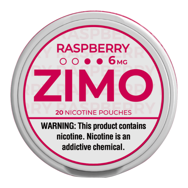 Raspberry ZIMO Pouches 6mg for Wholesale