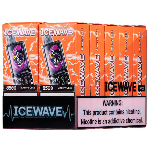 Cherry Cola Icewave 8500 10-Pack for Wholesale 