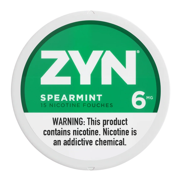 Spearmint ZYN Pouches 6MG for Wholesale