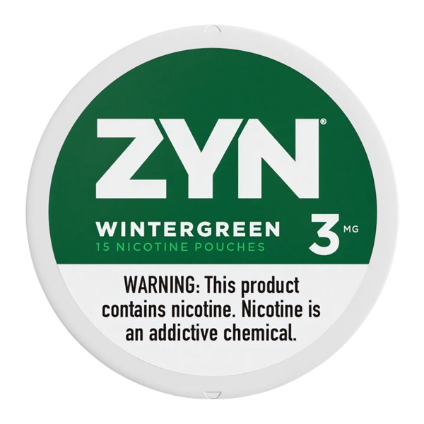 Wintergreen ZYN Pouches 3MG for Wholesale