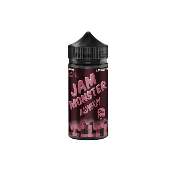 Raspberry MONSTER LABS Jam Monster 100ml for Wholesale
