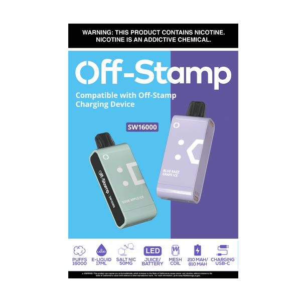 SW16000 OFF STAMP Poster