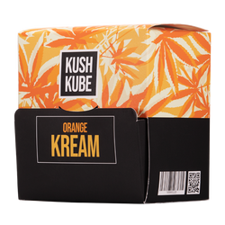 Kush Kube Orange Kream Gummies 2 count 10-Pack Wholesale