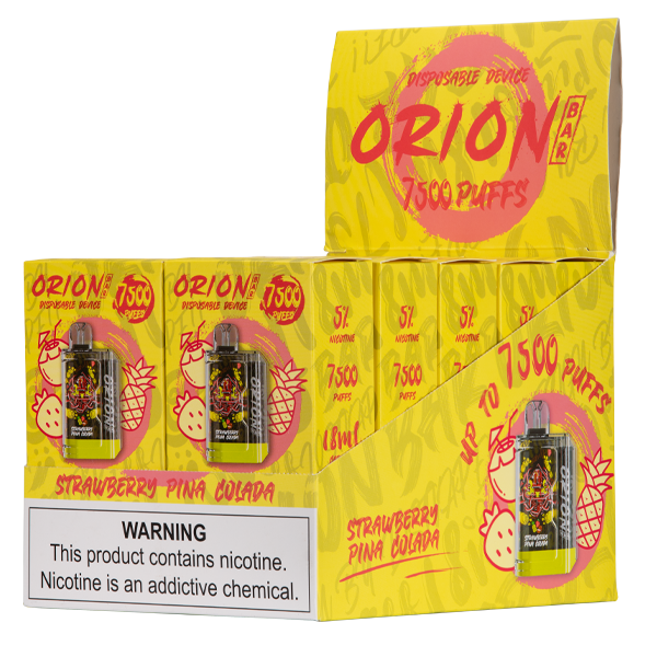 Strawberry Pina Colada Orion Bar Vape for Wholesale 10-Pack