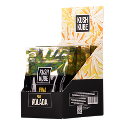 Kush Kube Pina Kolada Gummies 10 count 10-Pack Wholesale 