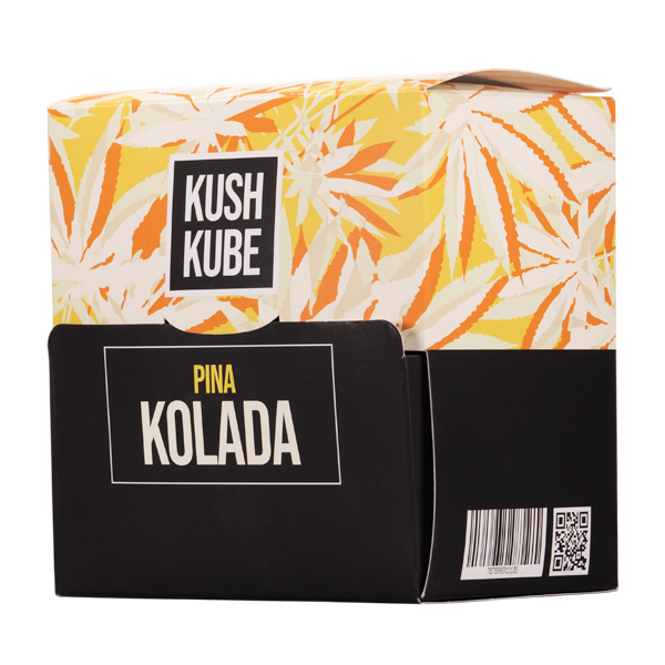 Pina Kolada 2-Pack Kush Kube Gummies Display