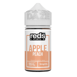 Reds Apple Peach Vape Juice by 7DAZE