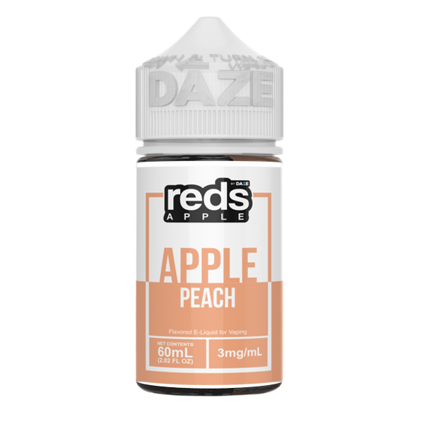 Reds Apple Peach Vape Juice by 7DAZE