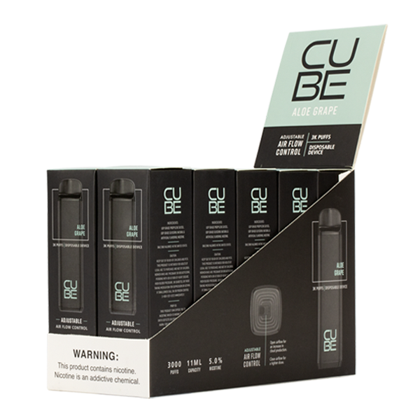Aloe Grape Cube Disposable Vape 10-Pack