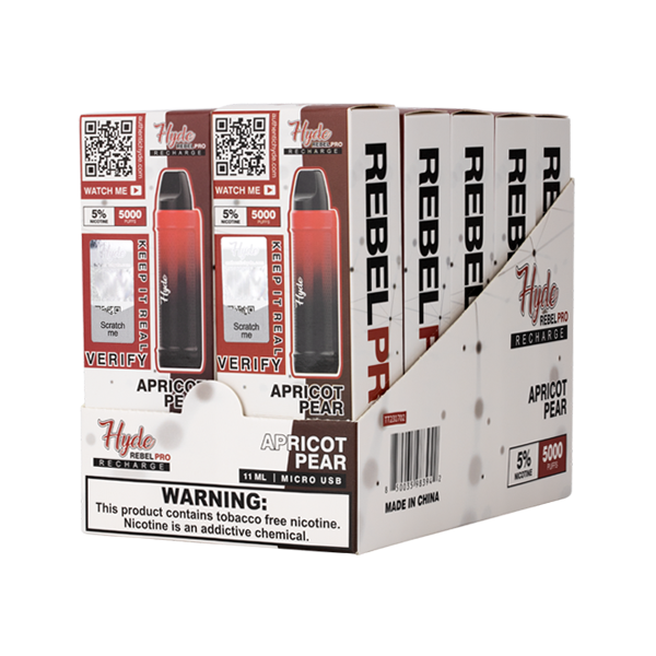 Apricot Pear Hyde Rebel Pro 10-Pack Display