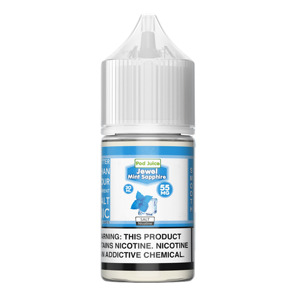 Made for refillable pods, browse the Jewel Mint Sapphire flavored e-liquid and more Jewel Flavors from Pod Juice