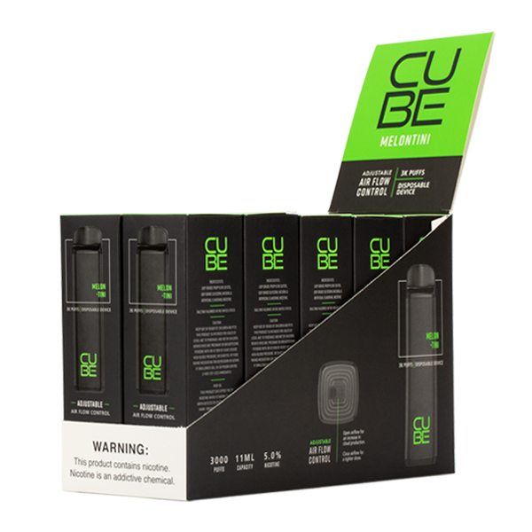 Melontini Cube Disposable Vape 10-Pack