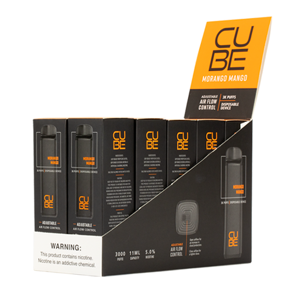 Morango Mango Cube Disposable Vape 10-Pack