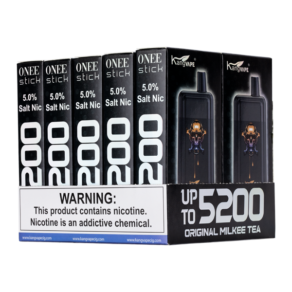 Original Milkee Tea Kangvape Onee Stick 5200 Wholesale 10-Pack