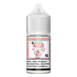 Wholesale priced Peach Ice nic salts from Pod Juice, e-liquid made for pod systems