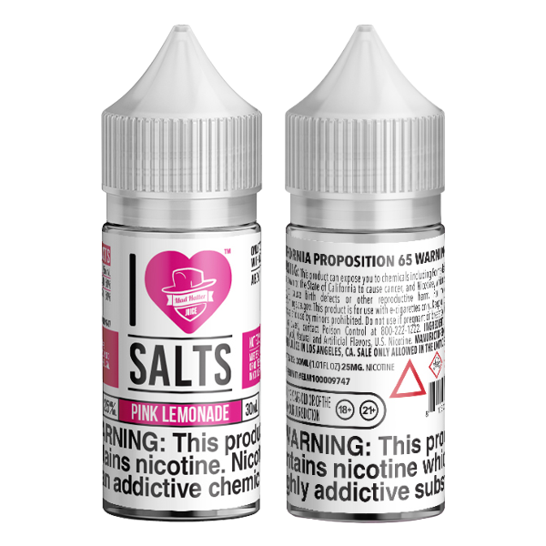 A sweet tasting pink lemonade vape juice flavor, formerly known as Island Squeeze by I Love Salts