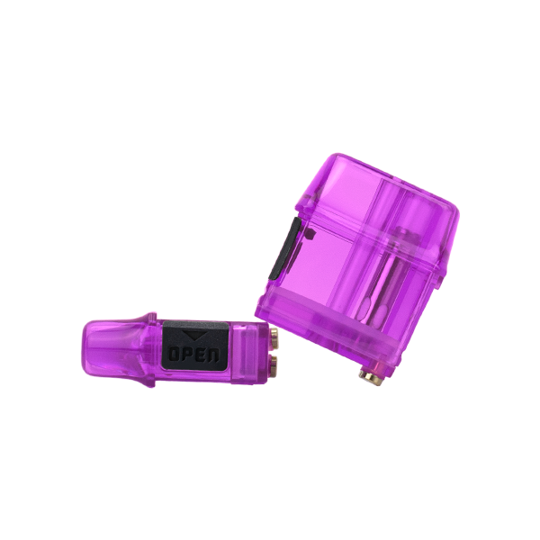 Colored purple replacement pods for the Mi-Pod PRO Starter kit, designed for vaping nic salts
