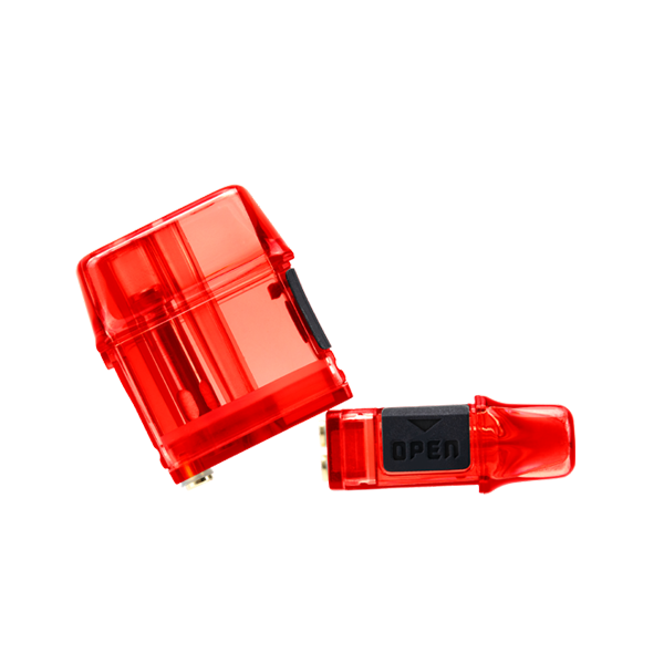 Available in bulk, red colored replacement pods for the Mi-Pod PRO pod system