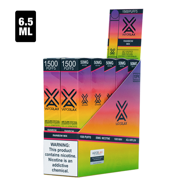 Rainbow Mix VaporLax 1500