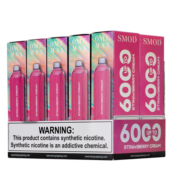 Wholesale Strawberry Cream Kangvape Smod Onee Max 10-Pack