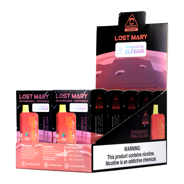 Strawberry Pina Colada Lost Mary Vape 10-Pack