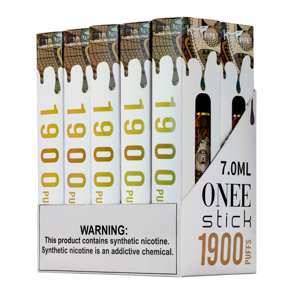 Wholesale Tropical Ice Cream Onee Stick Vape 10-Pack