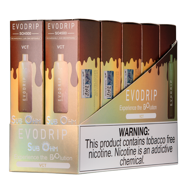 VCT EVODRIP Vape 10pk Wholesale