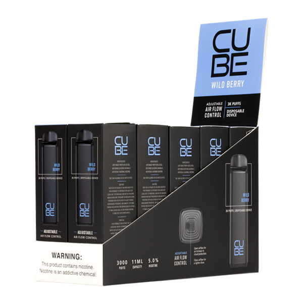 Wildberry Cube ﻿Disposable Vape 10-Pack