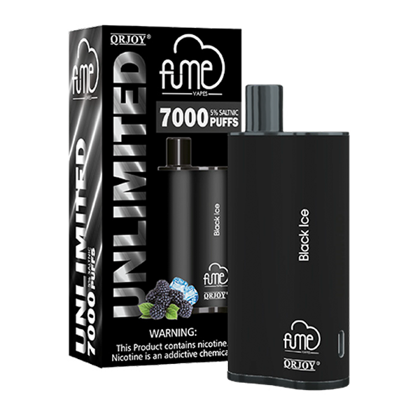 Black Ice Fume Unlimited Vape Wholesale