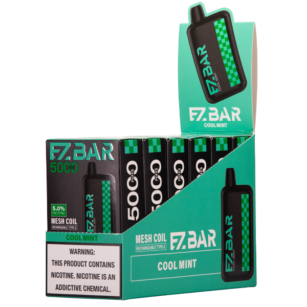 Cool Mint EZBAR 5000 10-Pack Wholesale