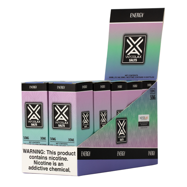Shop bulk Energy drink flavored vape juice from VaporLax, available in 25mg & 50mg