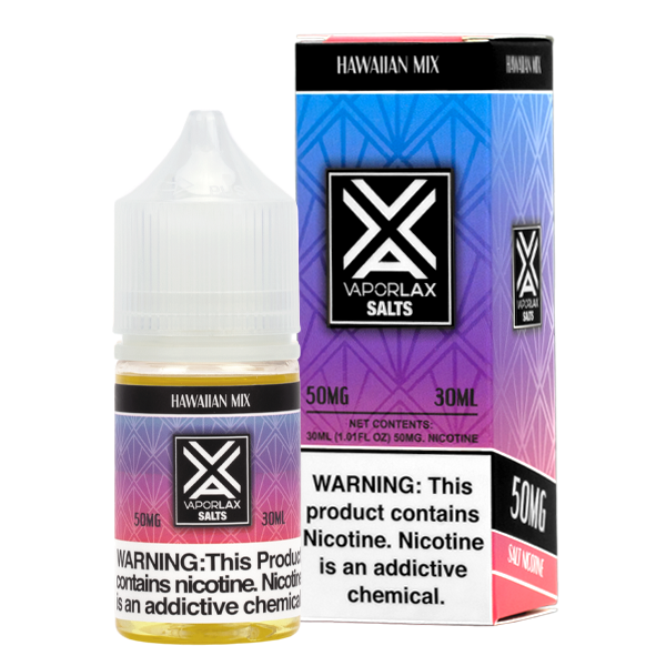 Available in packs of 10, shop Hawaiian Mix flavored nicotine salts from VaporLax