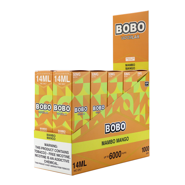 Mambo Mango BOBO Vape 10-Pack for Wholesale