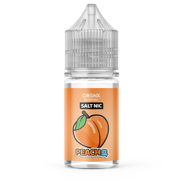 Wholesale Peach Ice Orgnx Salt Nic