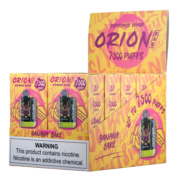 Banana Cake Orion Bar Vape for Wholesale 10-Pack